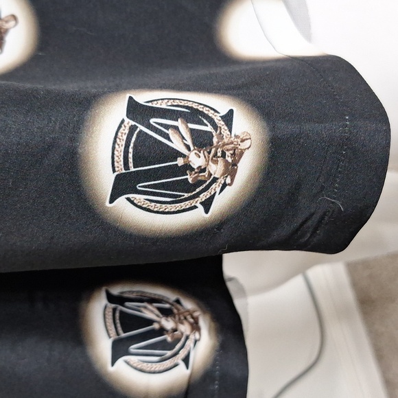 Five Plus Black Mesh Panel Pin Up Retro Boho Polka Dot Fit & Flare Dress Size S - Picture 10 of 14